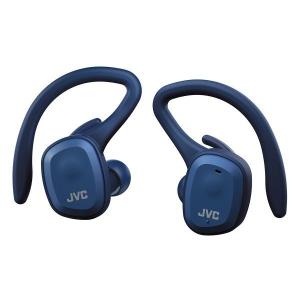 JVC HA-ET45T-A Bluetooth ワイヤレススポーツイヤホン ブルー