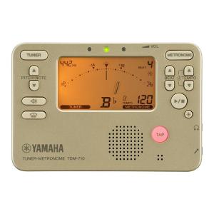 YAMAHA（ヤマハ） チューナーメトロノーム TDM-710GL ゴールド +