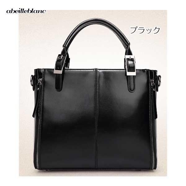 黒現品限　特価　即納　セール　2way　ショルダーバッグ　ハンドバッグ　シンプル　斜めがけ　トートバ...