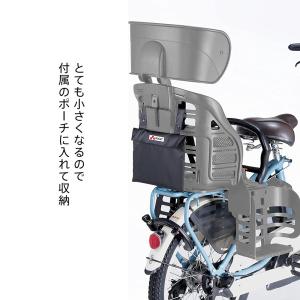 自転車 チャイルドシート カバー 後ろ 防水 ...の詳細画像5