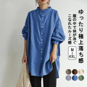 フードなし ブラウス 長袖 フリル ス 秋 通勤 シャツロングシアー感チュール 長袖 体型カバー｜ailovefashion