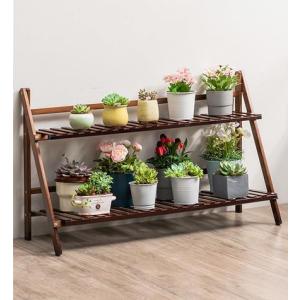 花台 フラワースタンド 2段式 幅  100cm 園芸ラック