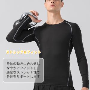 コンプレッションウェア メンズ インナー アン...の詳細画像5
