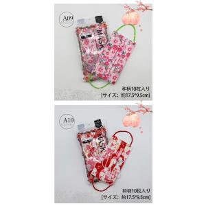 マスク 不織布 柄マスク 和服 花柄 春 バイ...の詳細画像5