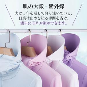 ラッシュガード uvカットパーカー レディース...の詳細画像2