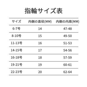指輪 レディース サージカルステンレス ハーフ...の詳細画像5