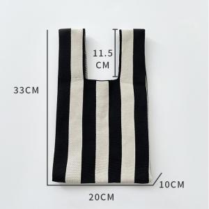 ニット 巾着 ショルダーバッグ レディース 小...の詳細画像5