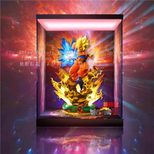 ドラゴンボール　照明付き展示ケース① Amazon.co.jp: KUKERフィギュアケース コレクションケース