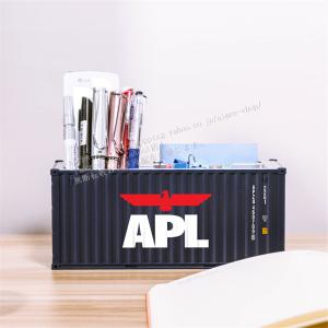 EVERGREEN”海上コンテナ模型 卓上収納ボックス コンテナ 船ボックス