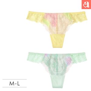 ショーツ 単品 マーメイド グラデ Tバックショーツ 下着 レディース 女性 aimerfeel エメフィール メール便可 爆買