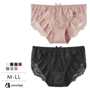 ショーツ レディース レースアップ プレーンショーツ2 下着 レディース 女性下着 パンツ レース プレーンショーツ aimerfeel メール便可 爆買