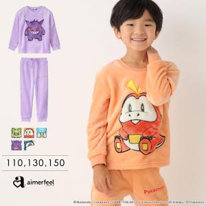 ルームウェア ポケモン フリース kids 上下セット 女性 下着 レディース aimerfeel エメフィール