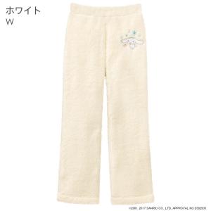 ルームウェア/モコモコ シナモロール ロングパンツ 単品ボトムス/女性 下着 レディース