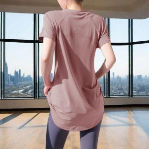 ヨガウェア ヨガtシャツ 半袖 ヨガトップス ...の詳細画像3