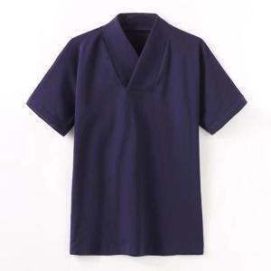 肌着 半襦袢 夏用 衿付き 作務衣 メンズ 半...の詳細画像1