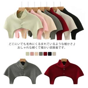 暖ケープ 肩当て フリース 肩当て 肩あて フ...の詳細画像5