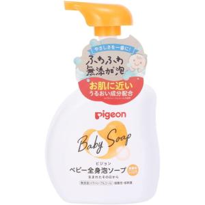 ピジョン ベビー全身泡ソープ しっとり ボトル 500ml｜aimira