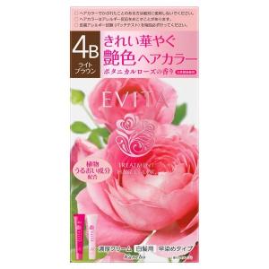 カネボウ EVITA エビータ トリートメントヘアカラー 4B ライトブラウンの商品画像