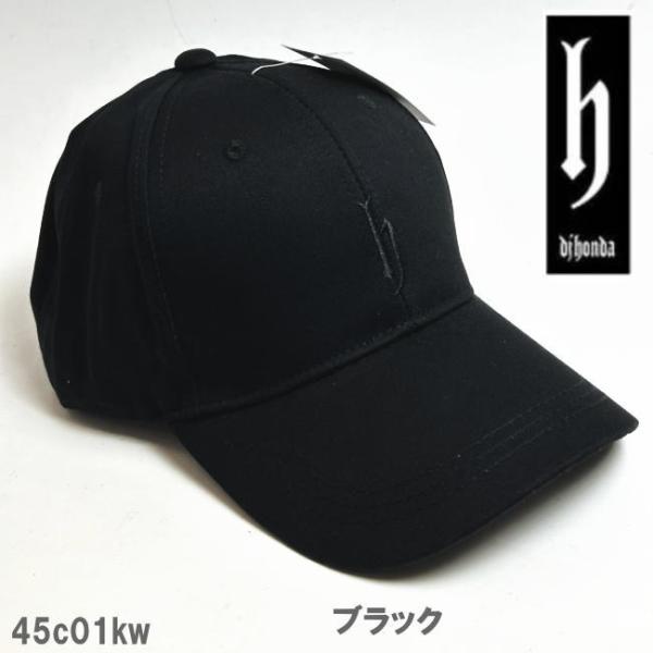 キャップ 帽子 メンズ ブラック ディージェイ ホンダ dj honda  綿100 J45C01 ...