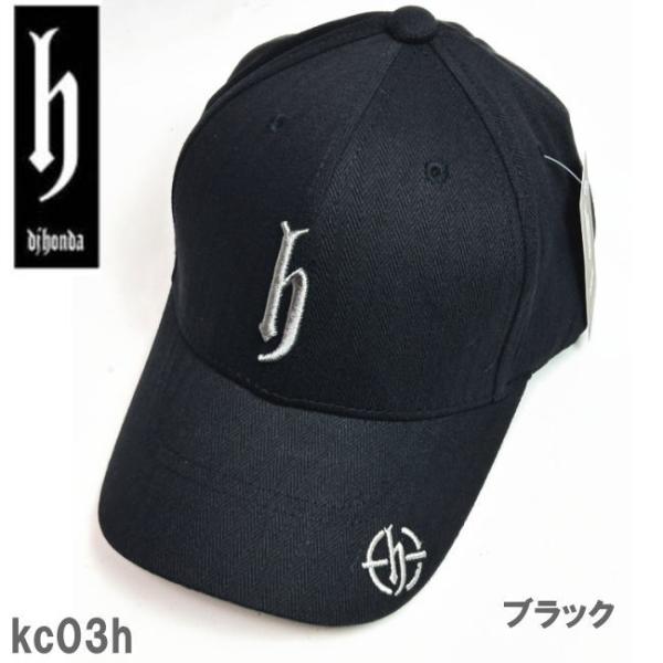 キャップ 帽子 メンズ 03h ヘリンボーン ブラック ディージェイ ホンダ dj honda  綿...