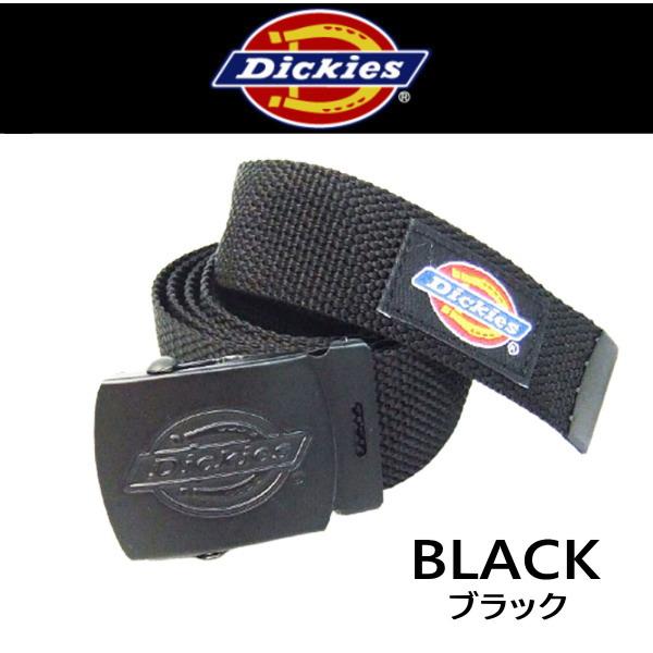 253BK ディッキーズ GIベルト Dickies  ガチャ 黒 ブラック