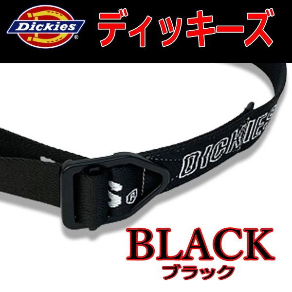 277 黒 ディッキーズ テープベルト Dickies ブラック 38mm