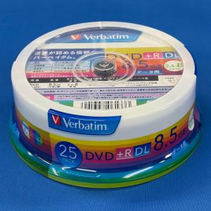 データ用DVD＋R DL 8倍速 25枚 Verbatim DTR85HP25V1の商品画像