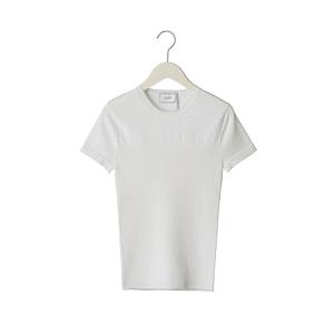 アイロン THE IRON レディース ニットショートスリーブ Tシャツ R62038-01 KNITTED TEE｜aimsgallery