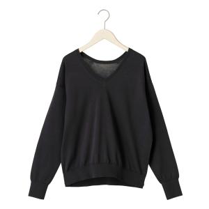 【美品】  IIROT / イロット | Dry touch V-neck Knit ドライタッチ Vネックニット | F | アイボリー | レディース IIROT - 【美品】 IIROT / イロット | Dry touch V-neck Knit ドライ