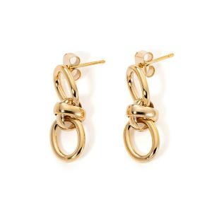 フィリップ オーディベール PHILIPPE AUDIBERT レディース Isa pm earring ゴールド イヤリング BO4907OP｜aimsgallery