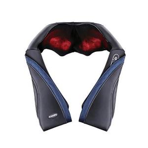 Naipo 首マッサージャー ネック ショルダーマッサージ器 マッサージ機 ヒーター付き 肩こり ストレス解消 温熱 首 肩 腰 背中 太もも 家庭用