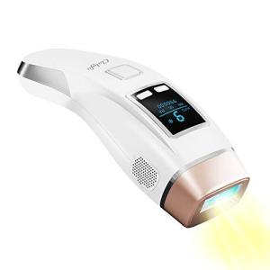 最新式 冷感脱毛 レーザー脱毛器 光脱毛器 IPL 家庭用 99万発 美顔機能付 冷やしながら 自動照射 男女兼用 日本語説明書付き