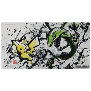 ポケモンセンターオリジナル ポケモンカードゲーム ラバープレイマット 墨絵列伝 ピカチュウ レックウザ S 2104 みかんstore 通販 Yahoo ショッピング