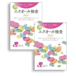 ヘルスケアシステムズ エクオール検査 「ソイチェック」 (通常版) ×2個セットの商品画像
