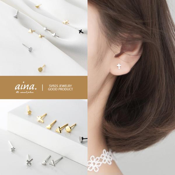 ピアス レディース 金属アレルギー対応 ニッケルフリー SV925 プラチナ仕上げ 18金仕上げ K...