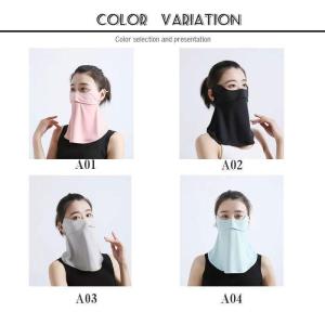 UVカット フェイスマスク 夏 レディース メ...の詳細画像5