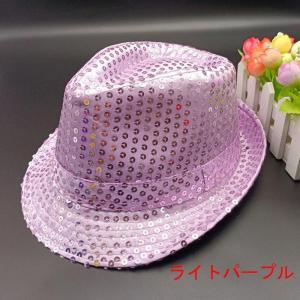 スパンコールハット 帽子 ダンス衣装 ヒップホ...の詳細画像5