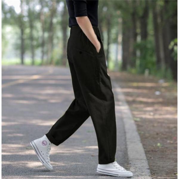 チノパン ワイドパンツ テーパードパンツ レディース 20代30代40代50代 ウエストゴム 美脚 ...