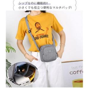 ショルダーバッグ レディース 斜めがけ 牛津紡...の詳細画像4