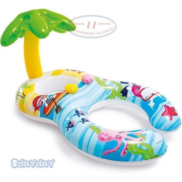 浮き輪 フロート マット 子供 インテックス 56590 MY FIRST SWIM FLOAT 1...