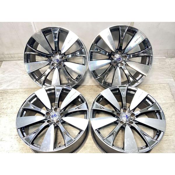 中古ホイール 4本 RAYS ストラテジーアスクード 20x8.5 28 114.3-5穴 中古アル...