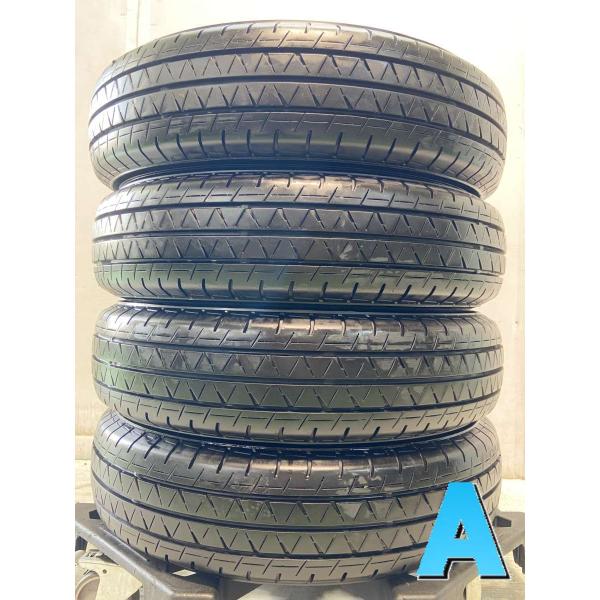 中古タイヤ サマータイヤ 4本セット  155/80R12 88/87LT ヨコハマ ブルーアース ...