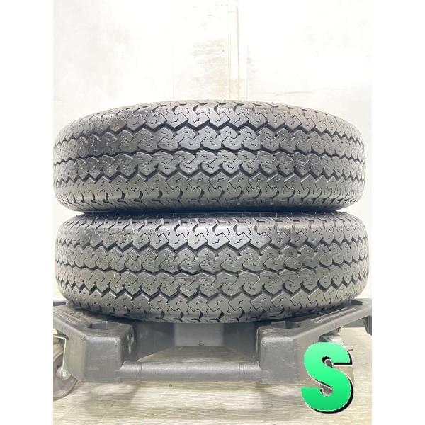 中古タイヤ サマータイヤ 2本セット  165R13 6PR ブリヂストン RD-603