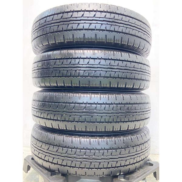 中古タイヤ サマータイヤ 4本セット  165R13 8PR ダンロップ VAN01