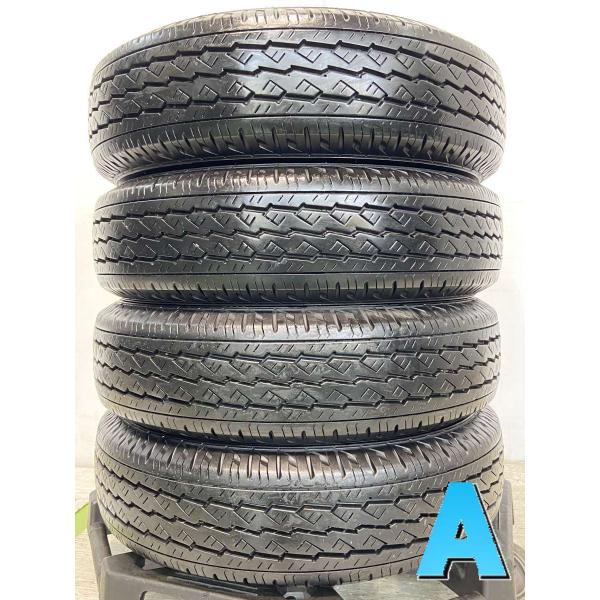 中古タイヤ サマータイヤ 4本セット  165R13 6PR ブリヂストン V600