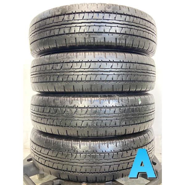 中古タイヤ サマータイヤ 4本セット  165R13 8PR ダンロップ VAN01