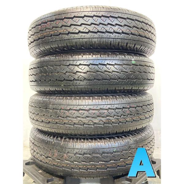 中古タイヤ サマータイヤ 4本セット  165R13 6PR ブリヂストン V600