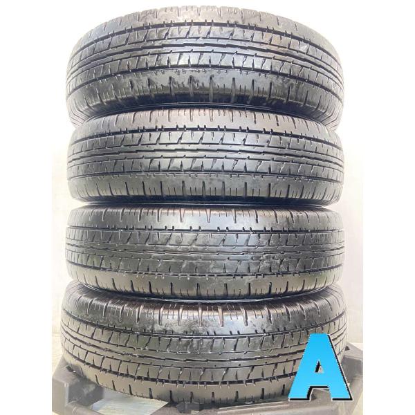 中古タイヤ サマータイヤ 4本セット  165R13 8PR ダンロップ VAN01
