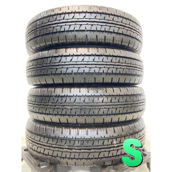 中古タイヤ サマータイヤ 4本セット  165R13 6PR ダンロップ エナセーブ VAN01