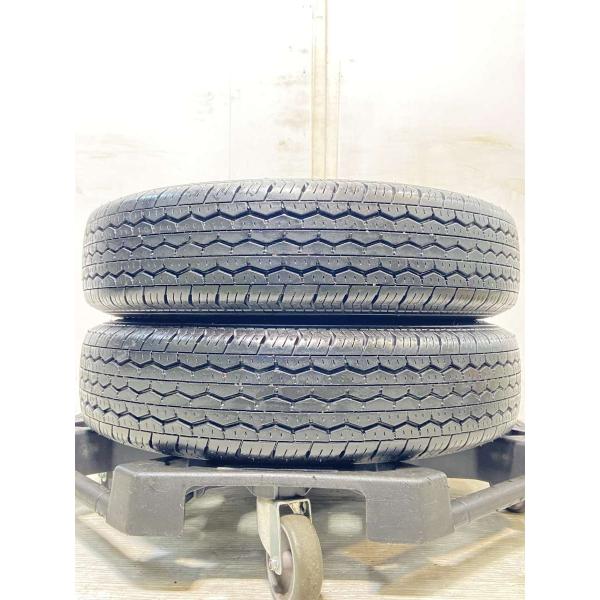 中古タイヤ サマータイヤ 2本セット  145R13 8PR ブリヂストン RD-613 STEEL